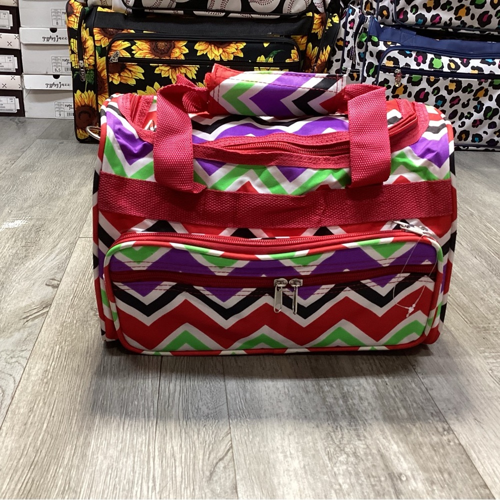 Mini Multi Co Chevron Dufflebag